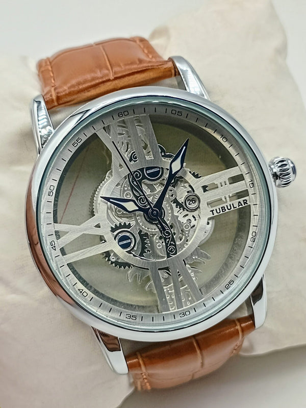Tubular Skeleton Quartz Watch