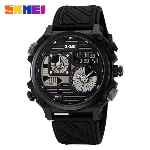 Skmei 2202  | 4 Time Display Digital Sports Watch