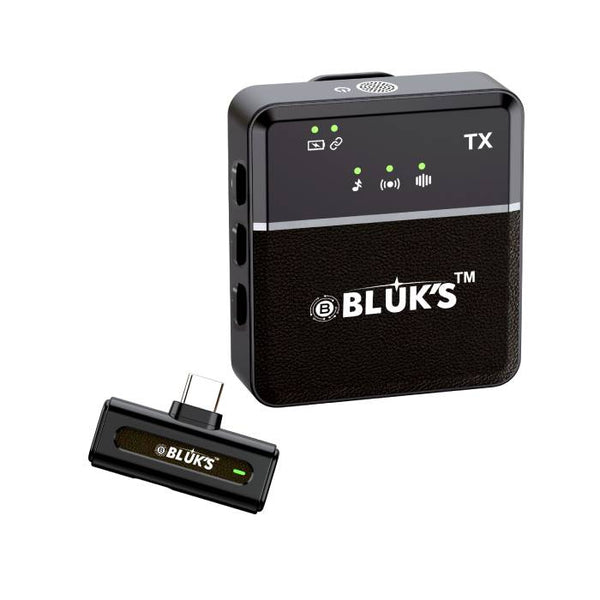 Bluk's BX-7 Single Mic ANC with IPhone, Type C Connector