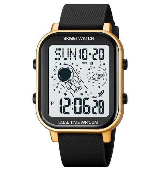 SKMEI 1971 Black Strap Analog-Digital Sports Watch – Stylish, Durable & Multifunctional